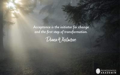 Acceptance is the initiator for change