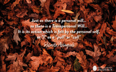 Just as there is a personal will…