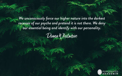 We unconsciously force our higher nature