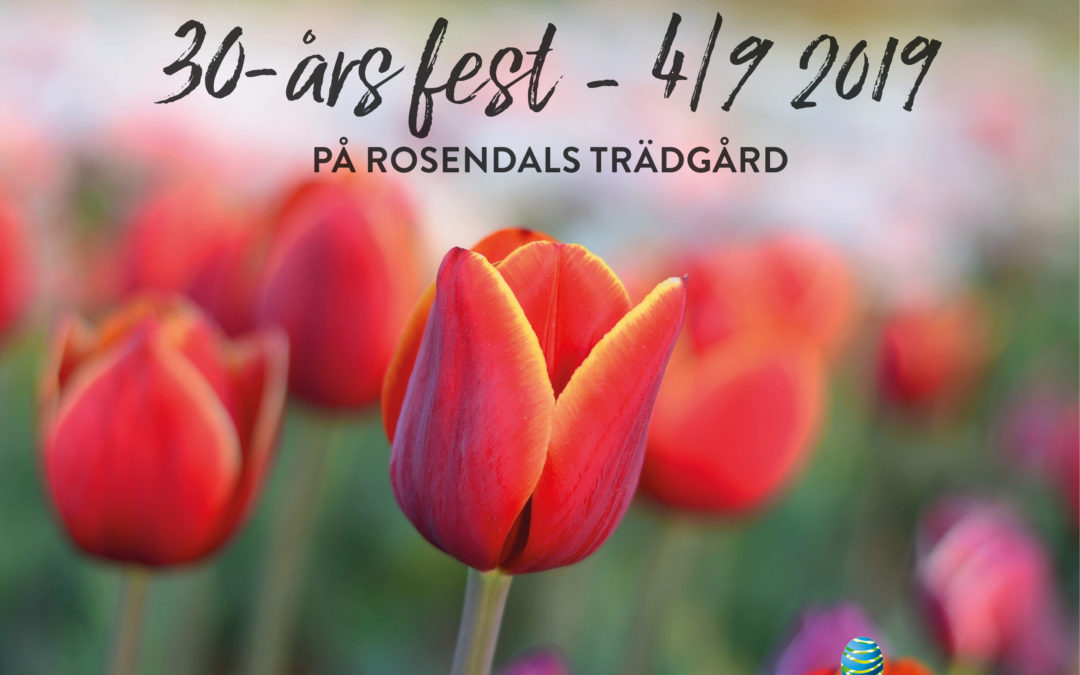 30-års fest på Rosendals trädgård!